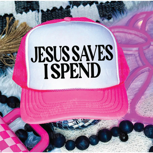 Jesus Saves Trucker Hat