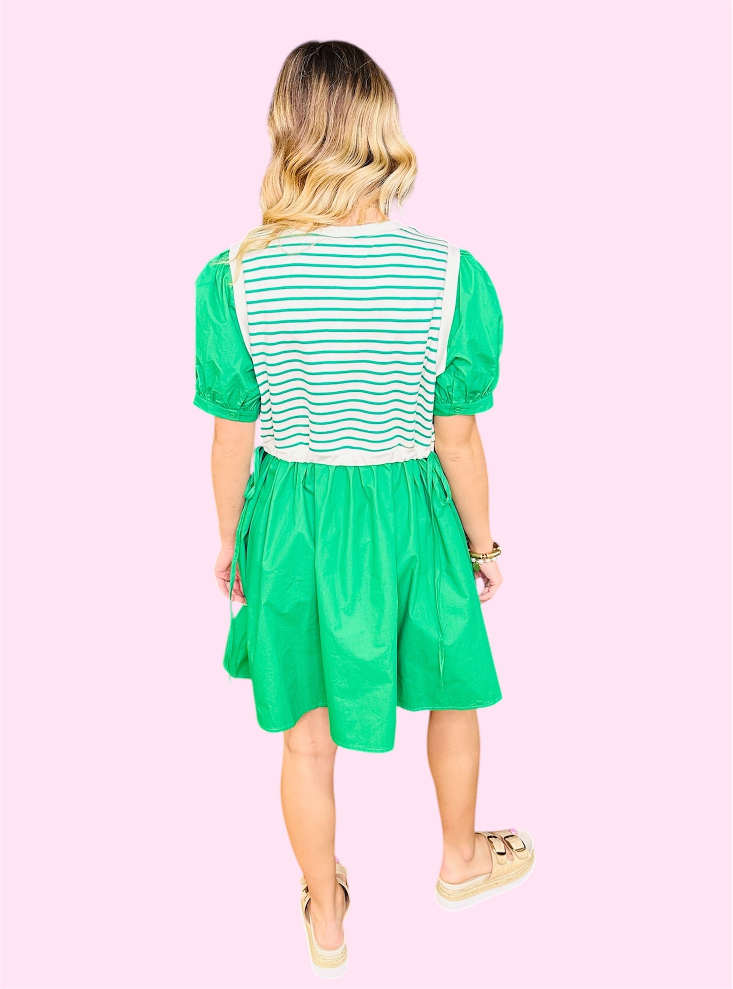 Casual Dress with Side Tie
