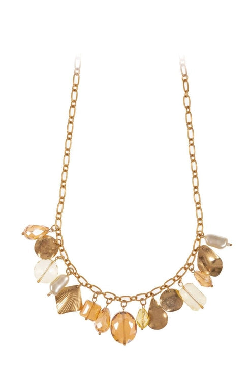 Champagne Glass Charm Necklace