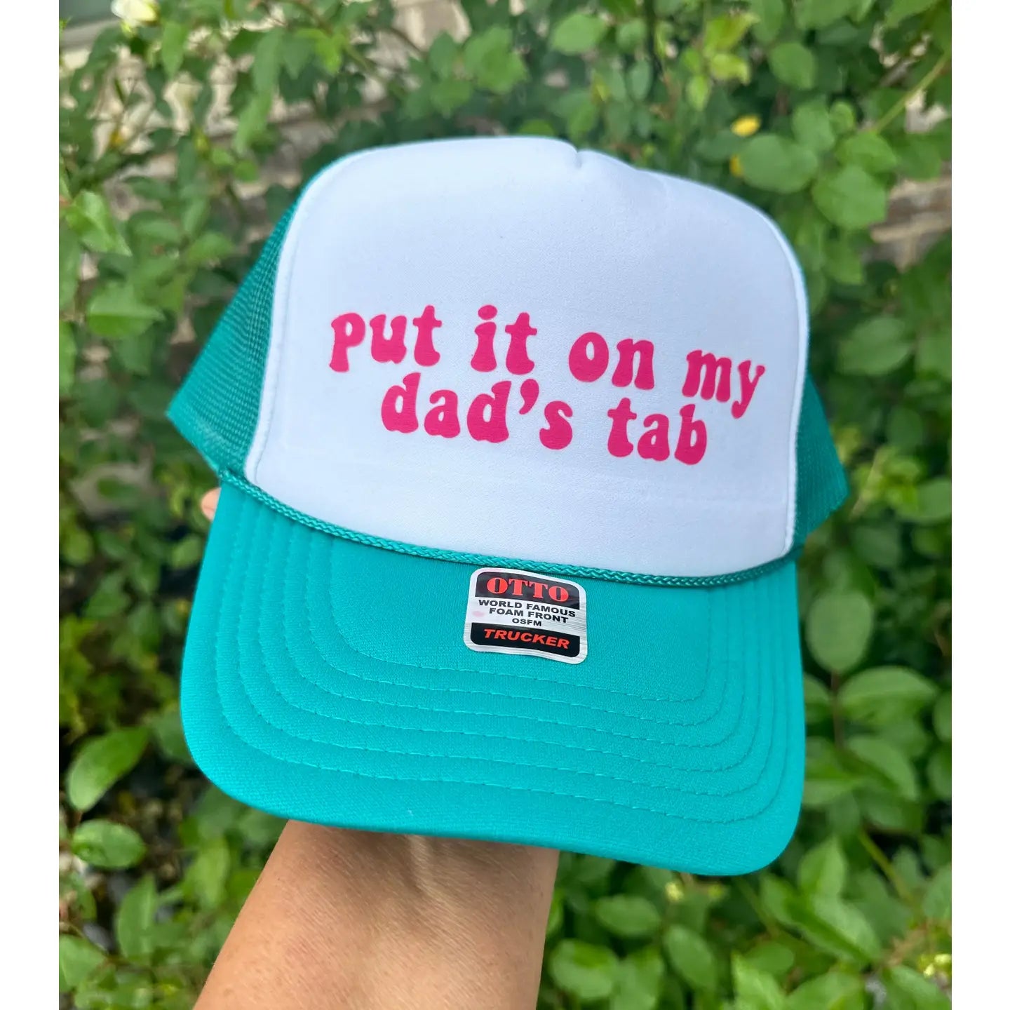 Dads Tab Trucker Hat