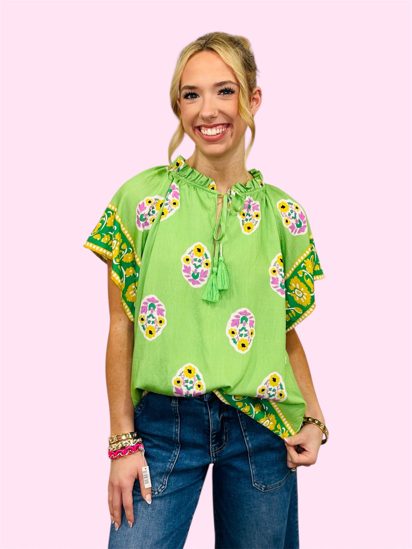 Bloom Border Top