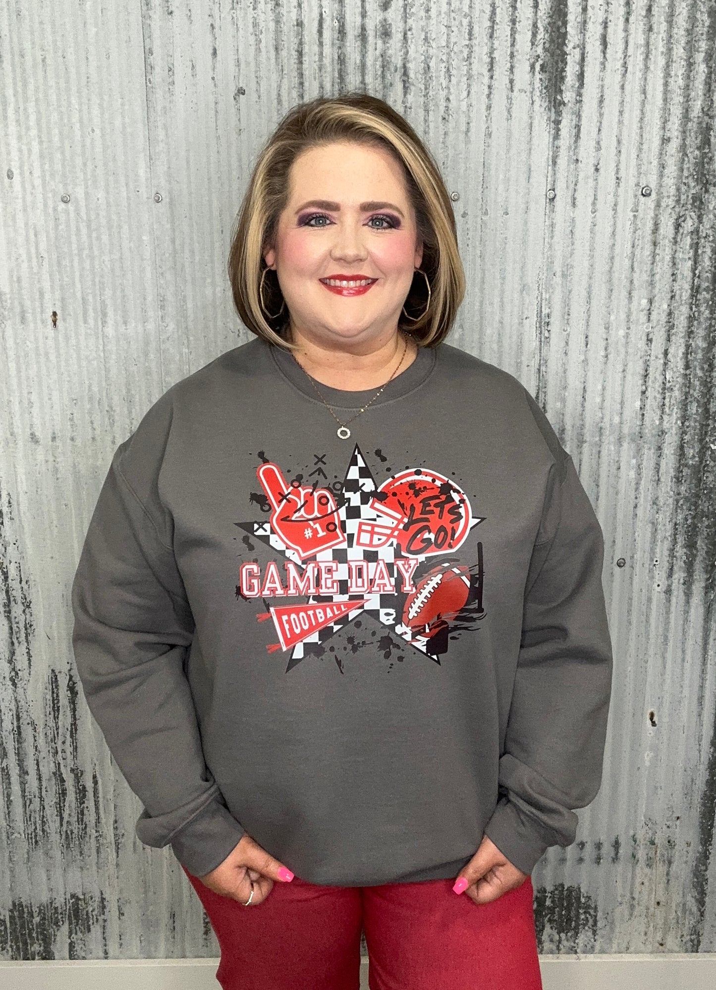Game Day Graphic Sweatshirt