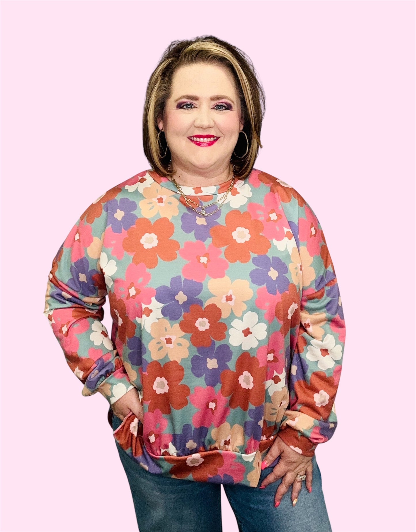 Floral Bliss Long Sleeve Top