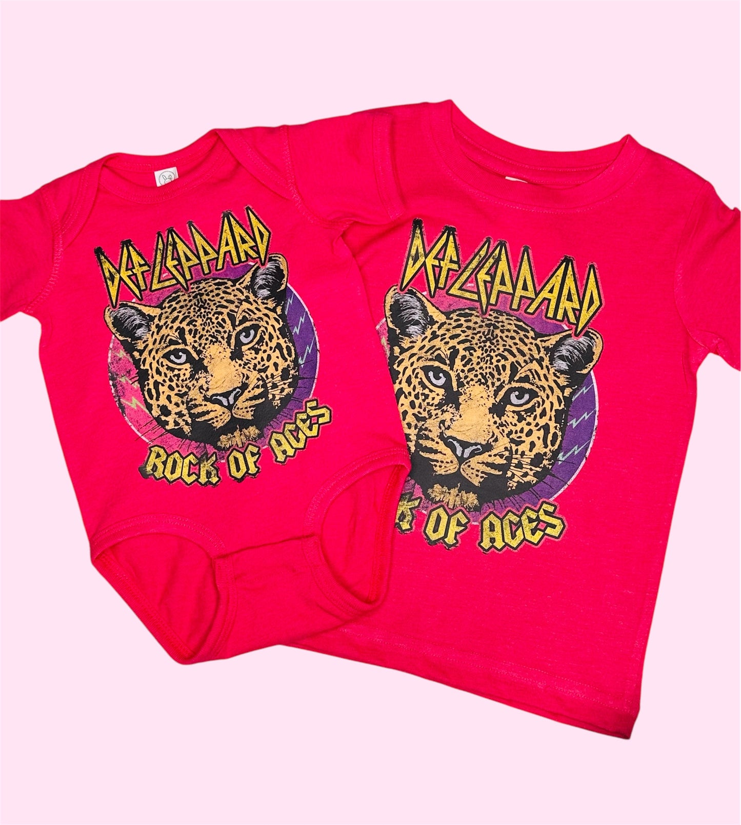 Girls Def Leppard Graphic