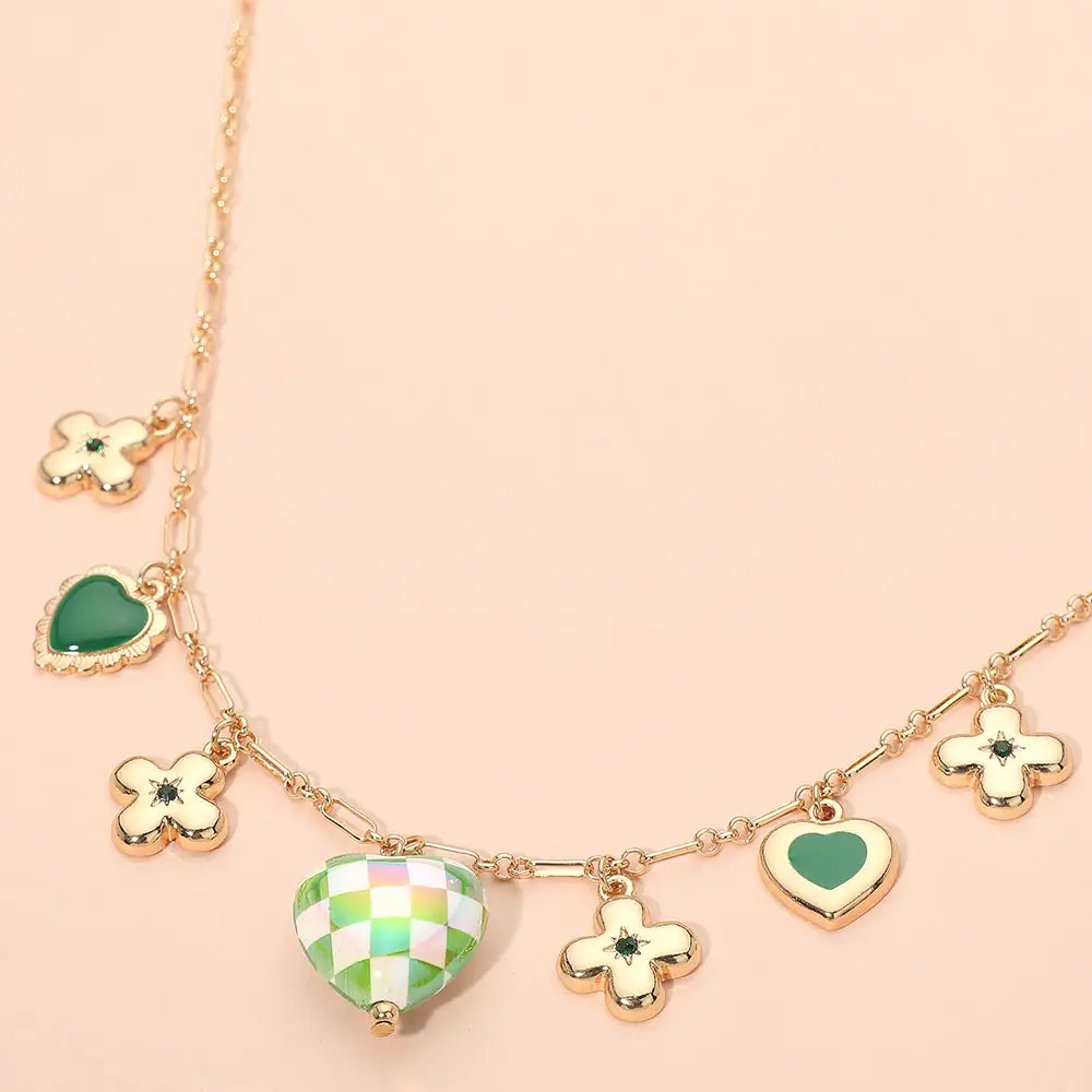 Lucky Charm Statement Necklace