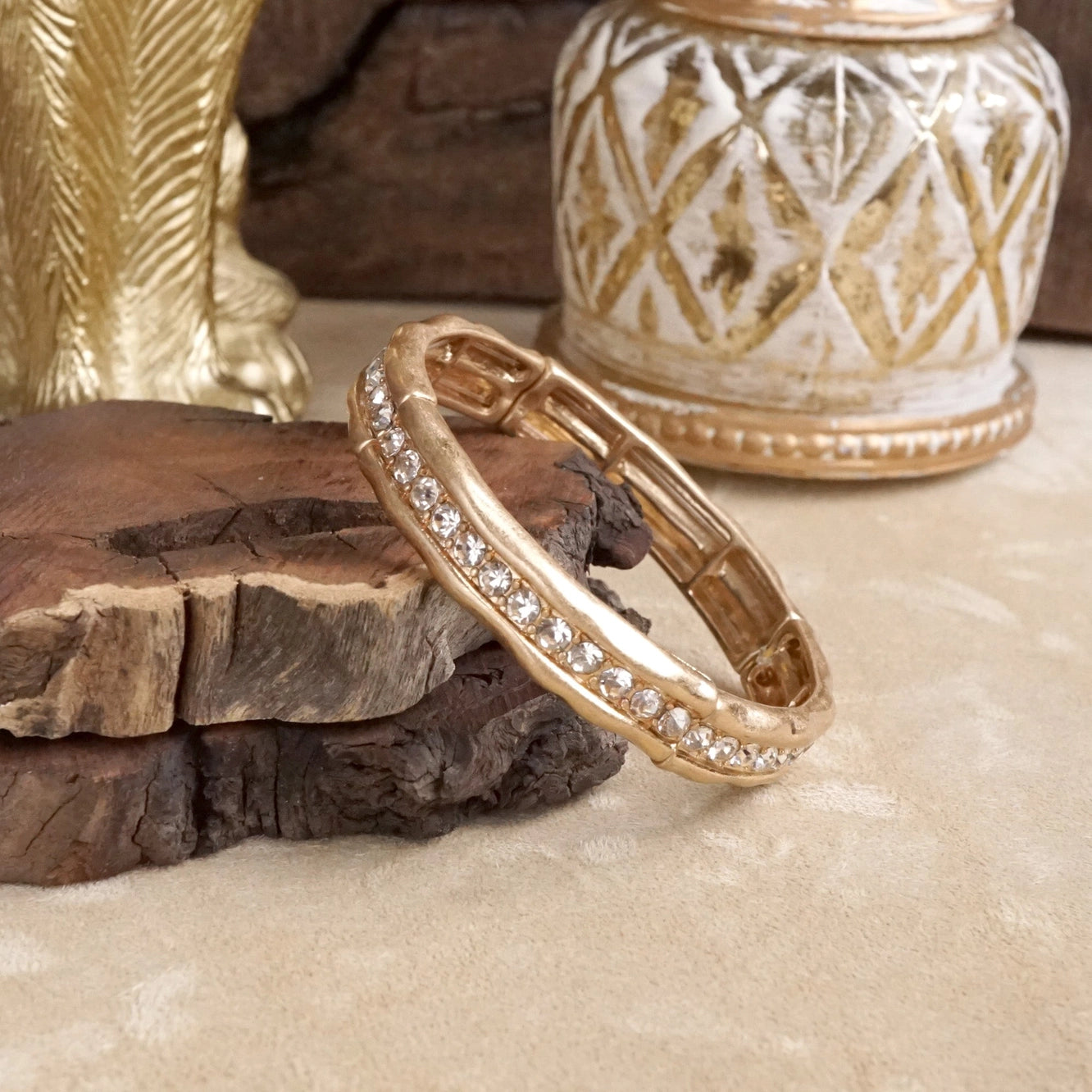 Crystal Bangle Bracelet