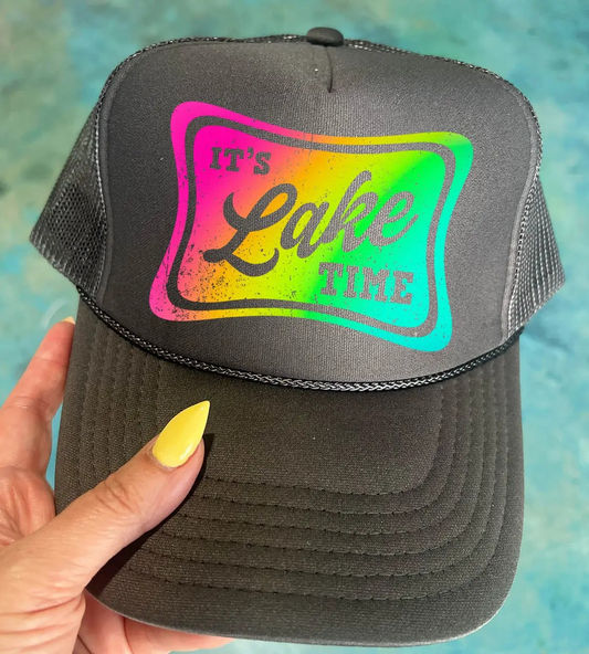 Lake Time Foam Trucker Hat