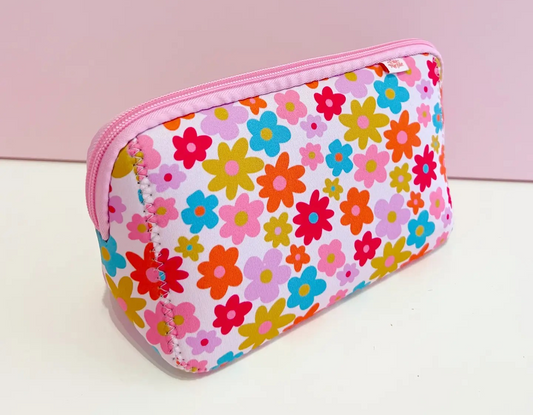 Cosmetic Bag-Retro Floral