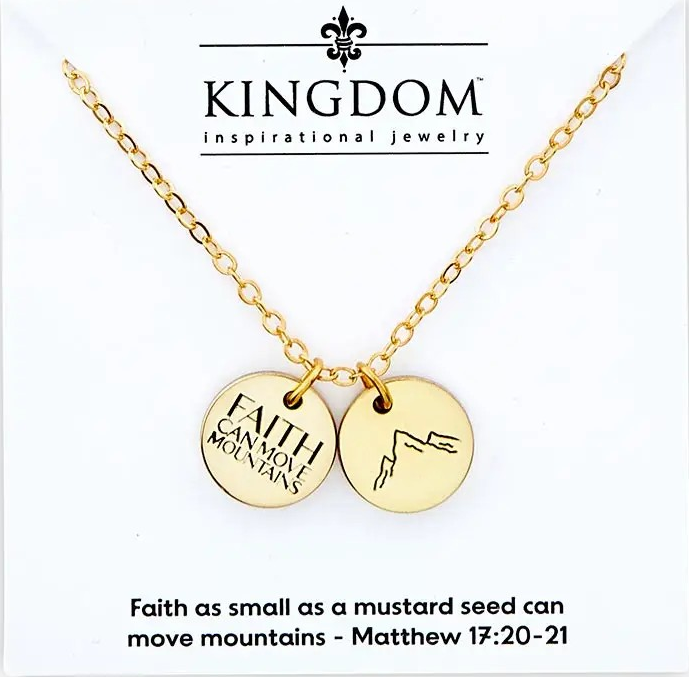 Faith Can Move Mountains Necklace