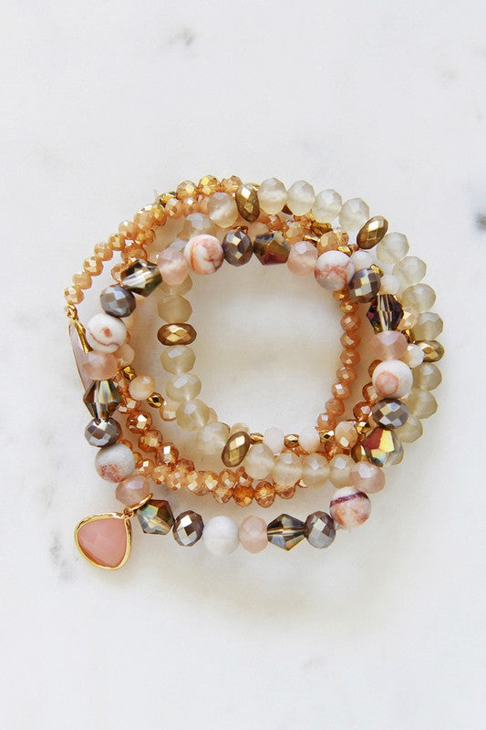 Stone Bracelet Set