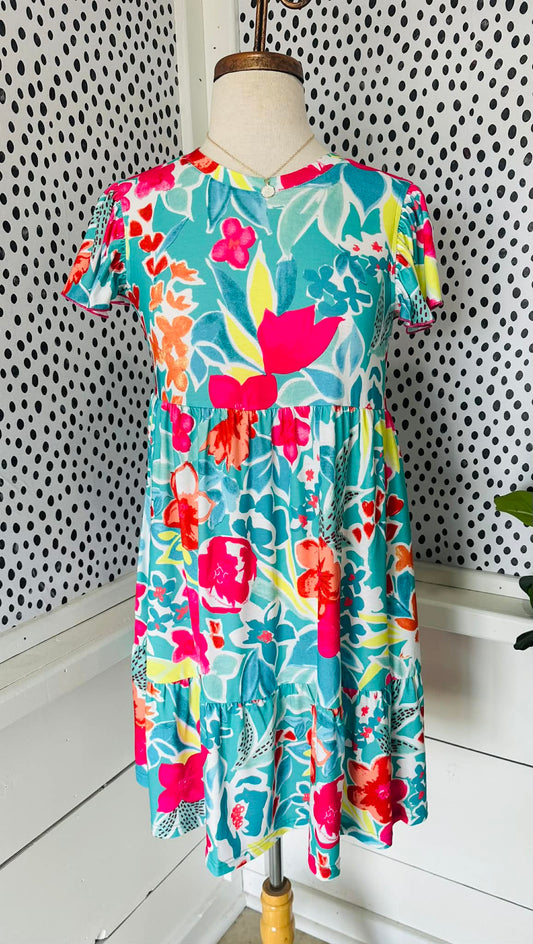 Garden Party Tiered Dress