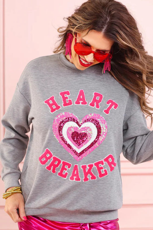 Heart Breaker Graphic Pullover