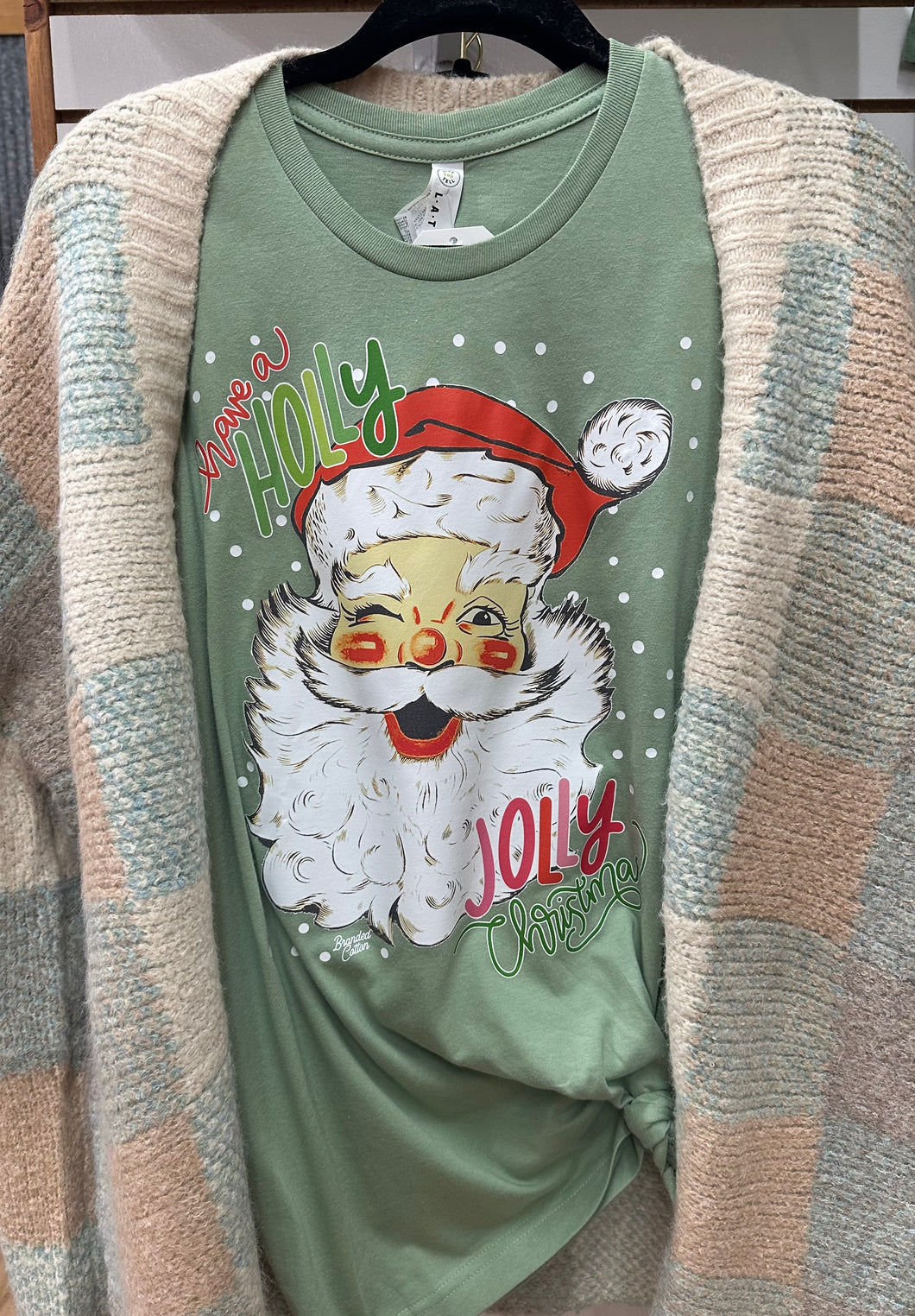 Holly Jolly Santa Tee