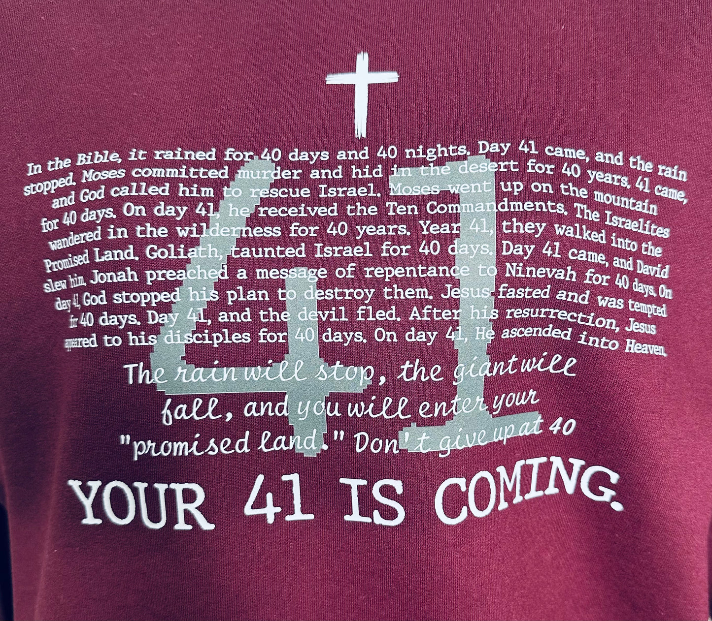 Your 41 Is Coming Sweatshirt