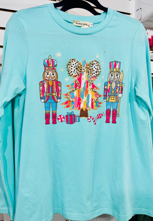 Nutcracker Christmas Long Sleeve Tee