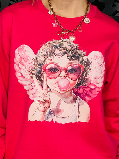 Groovy Cupid Sweatshirt