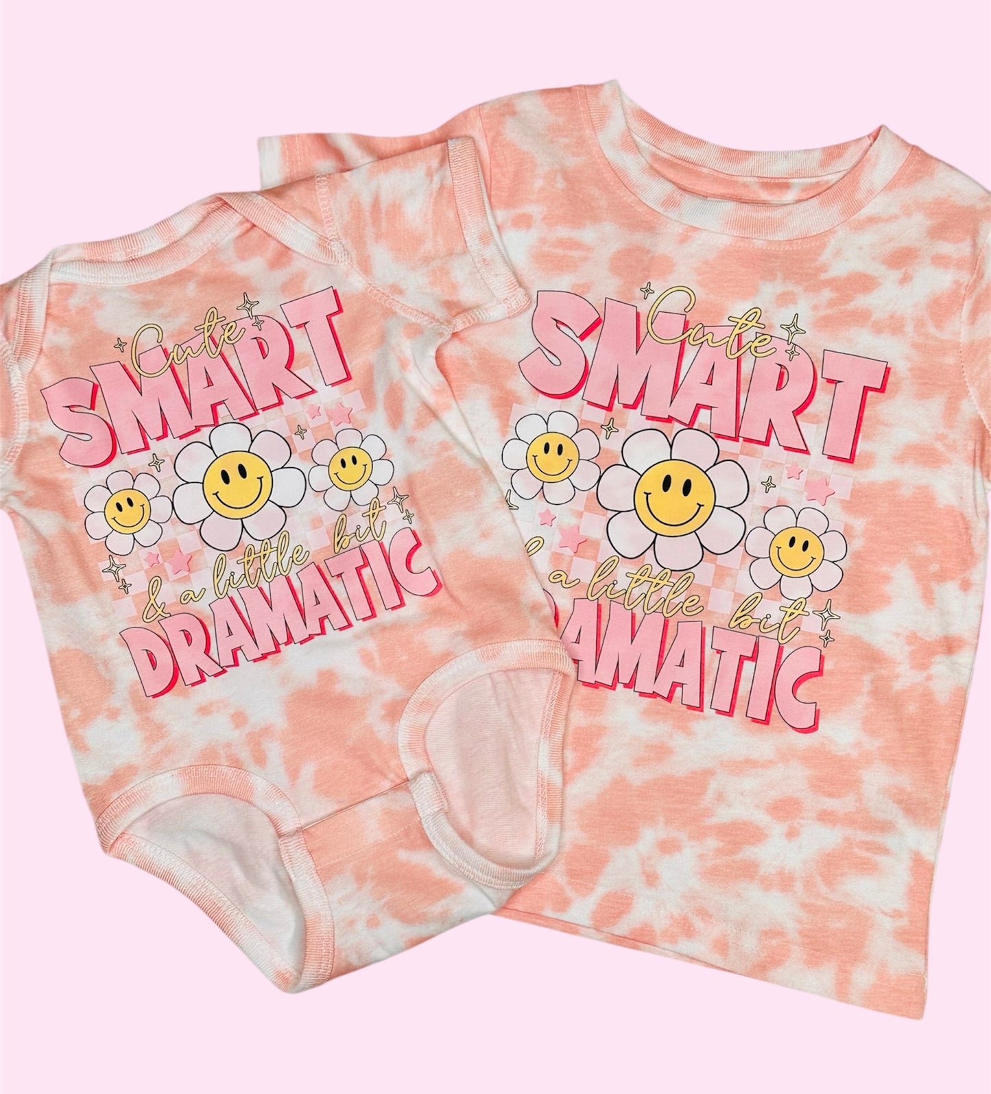 Girls Little Bit Dramatic Graphic