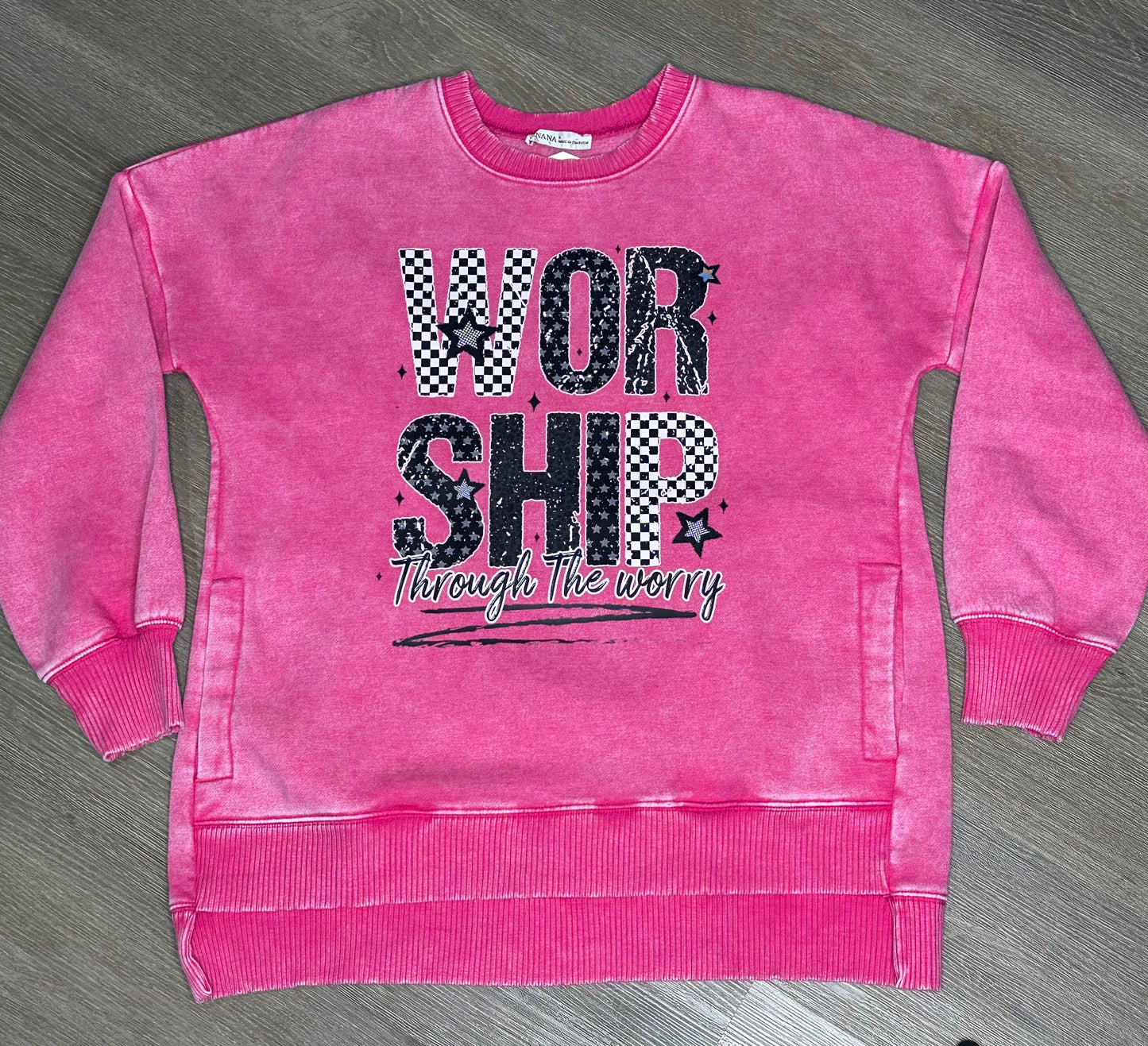 Worship Through the Worry Sweatshirt