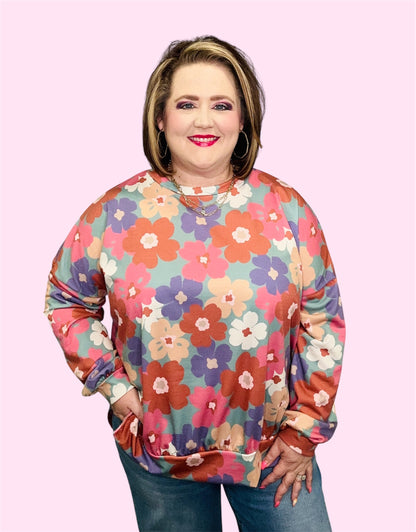 Floral Bliss Long Sleeve Top