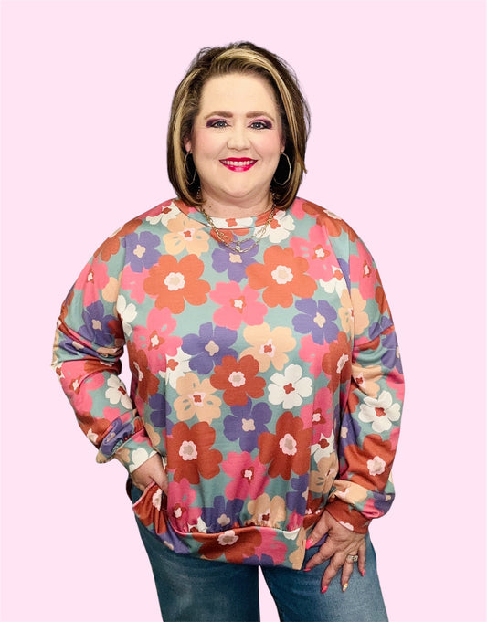 Floral Bliss Long Sleeve Top