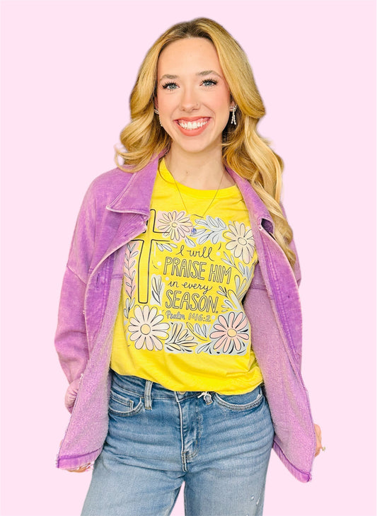 Praise Him in Every Season Tee