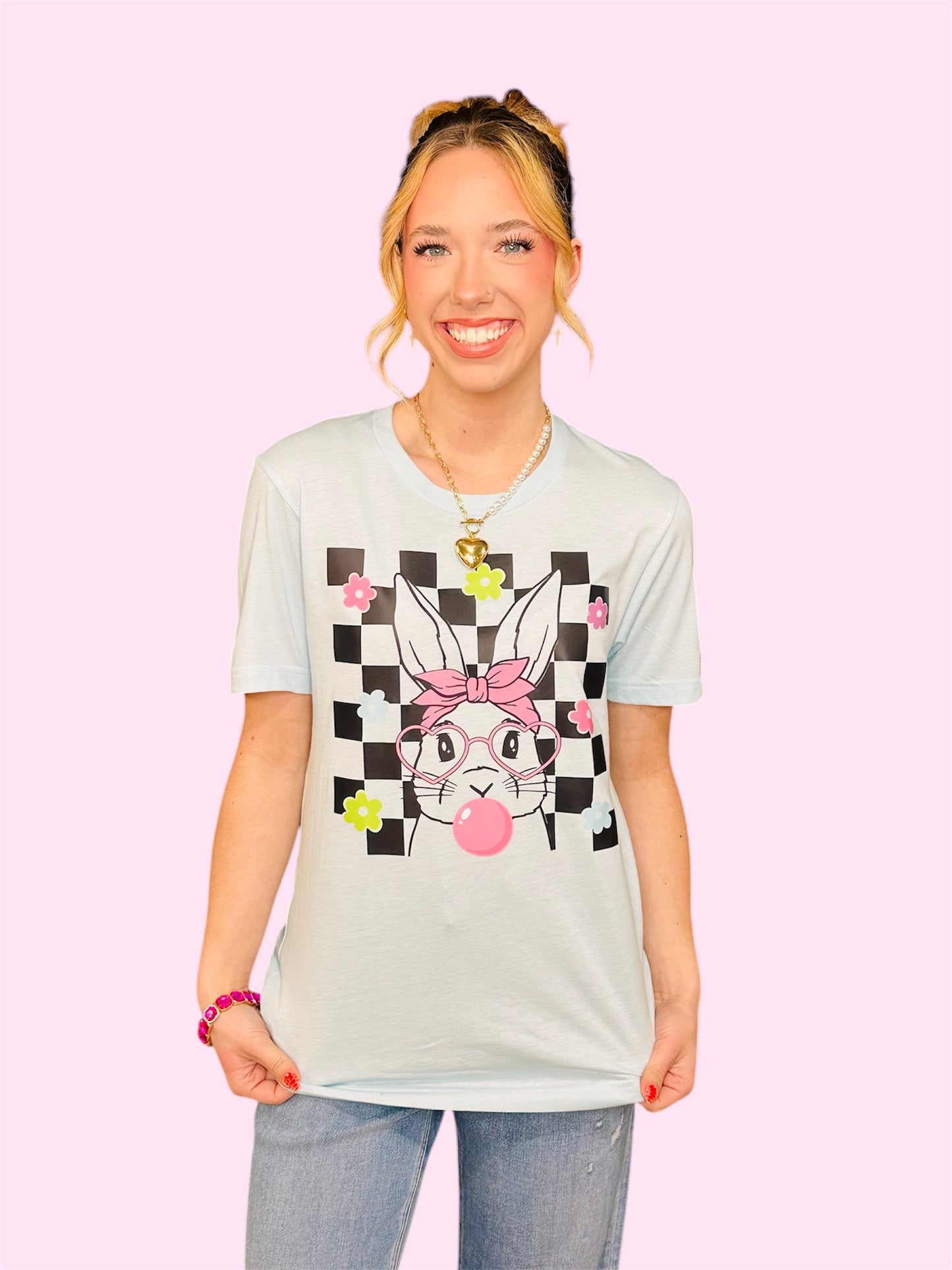 Flower Power Bunny Tee