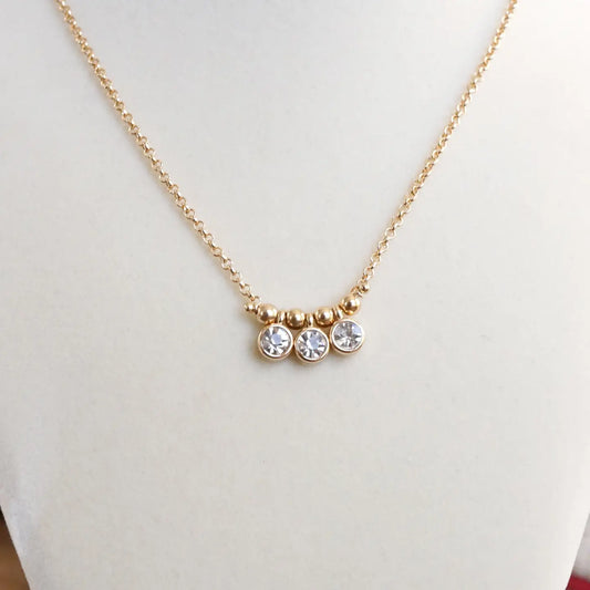 Dainty Bezel Necklace