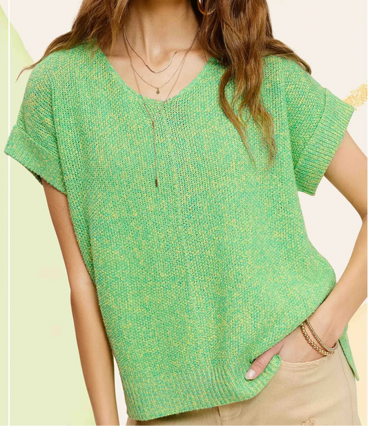 Fresh Start Knit Top