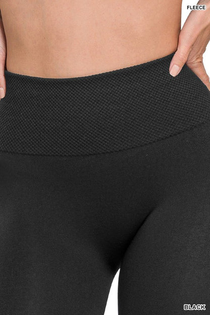 High Waist Fleece Leggings