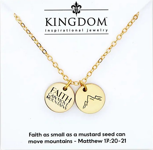 Faith Can Move Mountains Necklace