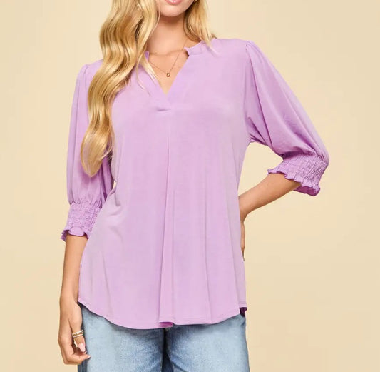 Dear Scarlett E001-Smocked Orchid