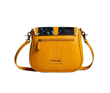 Load image into Gallery viewer, Myra-Skyviews Leather &amp; Hairon Bag in Yellow
