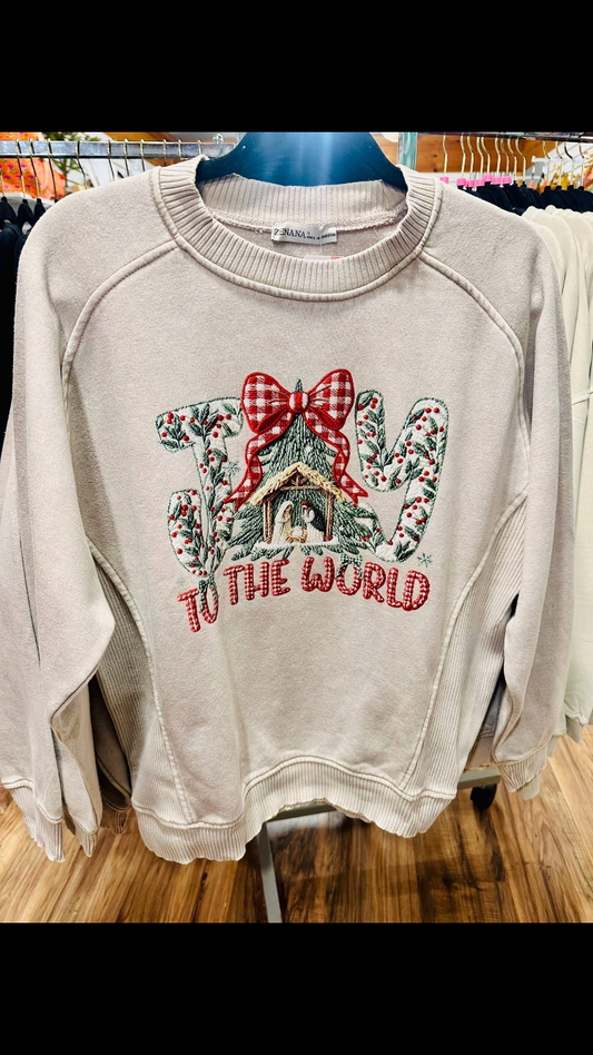 Joy to the World Pullover