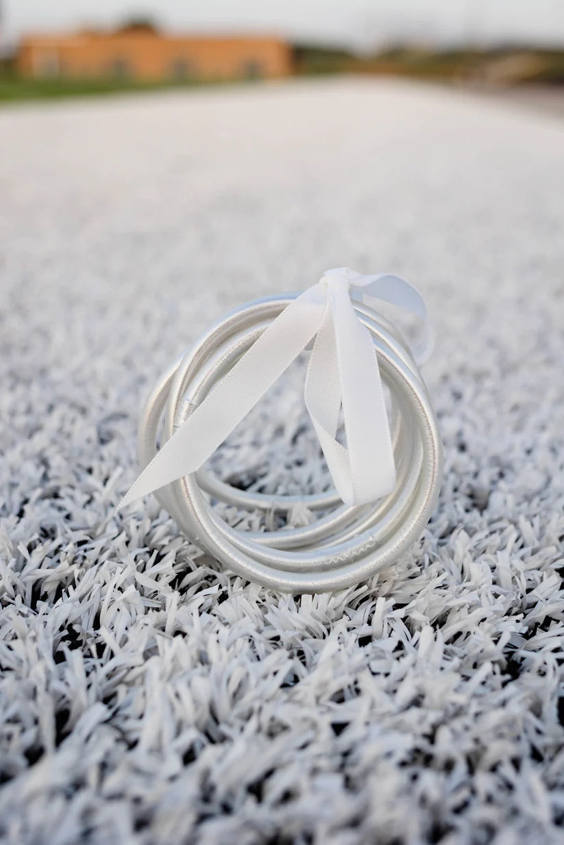 Game Day Bangles-White